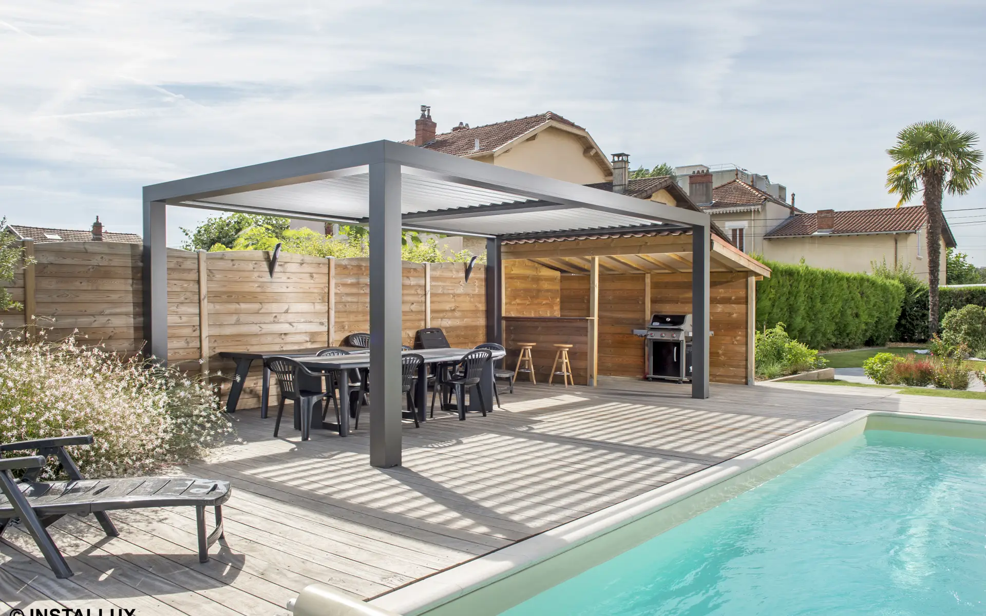 pergola lames orientables bourgoin-jallieu